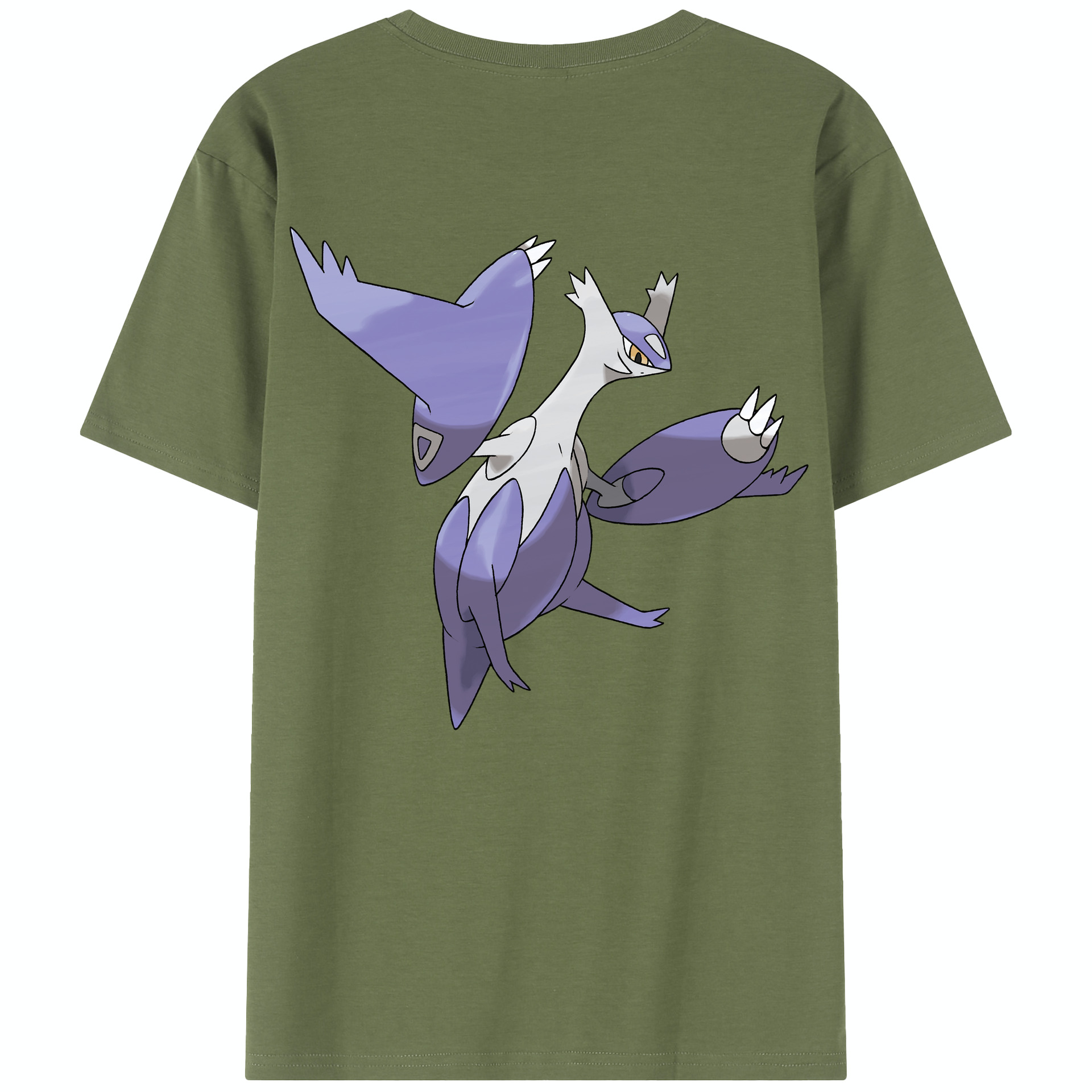 （画像用） ポケットモンスター Pokémon 綿100％半袖Tシャツ（背面プリント）